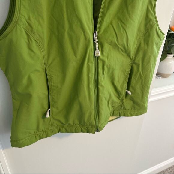 Vintage LL Bean Green Vest Jacket Large - Picture 7 of 13